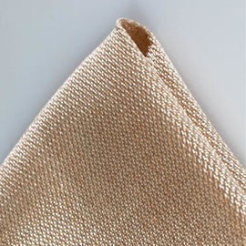 1/3 Twill Weave Fiberglass Cloth, Golden Heat Treatment Kain Roll HT3732