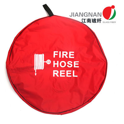 Penutup Reel Selang Kebakaran PVC Reionforced Merah Digunakan Untuk Perlindungan Reel Selang Kebakaran