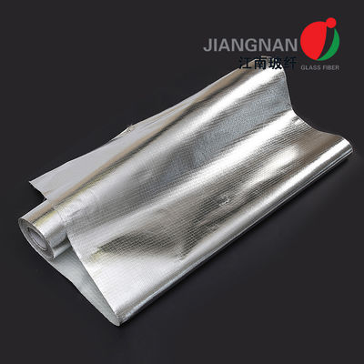 Isolasi Aluminium Foil Laminated Fiberglass Fabric Tahan Api