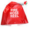 Tahan UV Heavy Duty 30 Meter Panjang Fire Hose Reel Cover untuk produk proteksi kebakaran