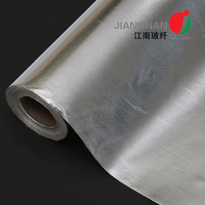 Film Aluminium Foil Suhu Tinggi Dilaminasi Kain Fiberglass Hingga 550°C