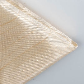 Golden Heat Treated Fabric Fiberglass HT200 Tahan Suhu Tinggi