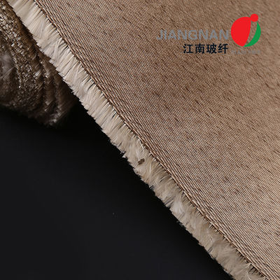 Fiberglass Cloth Satin Weave Fabric 0.8mm Untuk Welding Blanket