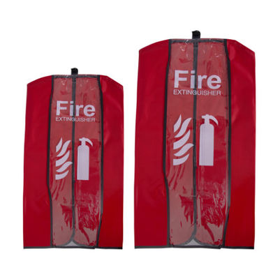 PVC Oxford Fabric Fire Extinguisher Cover Tahan UV Tahan Debu