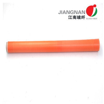 0.25mm 280g E - Kaca Orange Acrylic Coated Fiberglass Fabric Glass Fiber Cloth