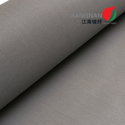 Distribusi Udara PU Dilapisi Fiberglass Fabric Flame Retardant Chinese A1 Certificate