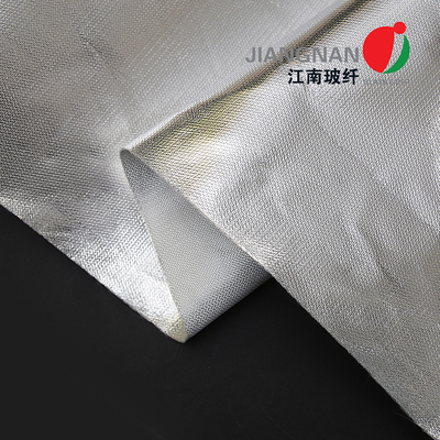 430 600G/Sq.Mtr Aluminium Foil Laminated Fiberglass Fabric Single atau kedua sisi