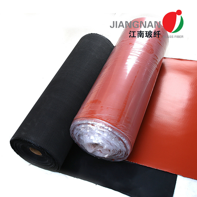 Aplikasi Isolasi Termal 3 Kain Serat Kaca Lapisan Silikon - 160g/m2-2500g/m2