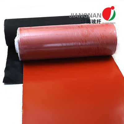 Aplikasi Isolasi Termal 3 Kain Serat Kaca Lapisan Silikon - 160g/m2-2500g/m2