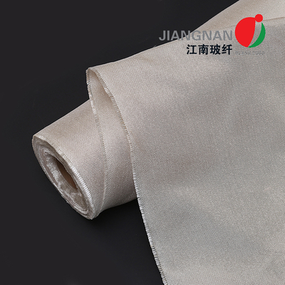 100 Cm Lebar Tekstur Kain Serat Kaca Produk 0.6-3.0mm Ketebalan Untuk Aplikasi Industri