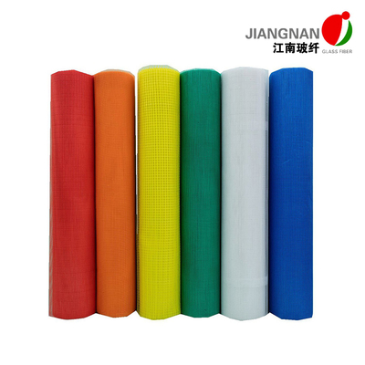 awet 4*4mm 5*5mm Fiberglass Mesh Leno Woven Untuk Bangunan dinding