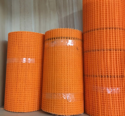 awet 4*4mm 5*5mm Fiberglass Mesh Leno Woven Untuk Bangunan dinding