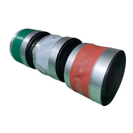 0.4mm Ketebalan Silikon Dilapisi Lembut Koneksi Kain Retardant Api HT Isolasi