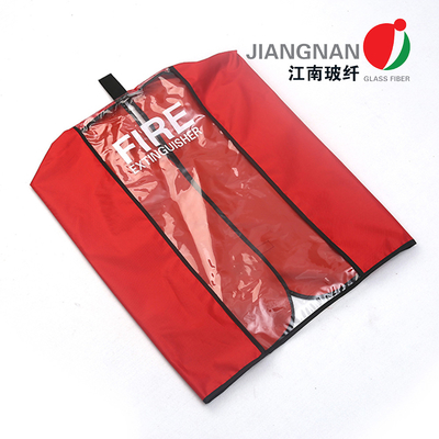 Penutup Pemadam Api Merah Besar Tahan Uv Dengan Jendela