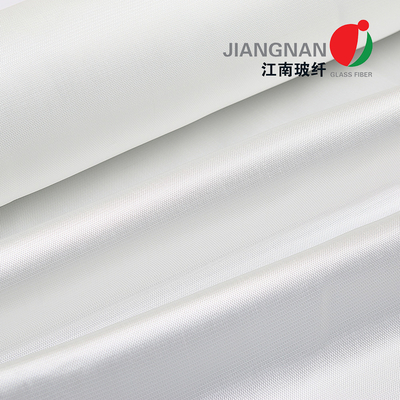 155 Lebar Serat Kaca Kain Fiberglass Tahan Api Untuk Pengelasan Tas Filter Selimut
