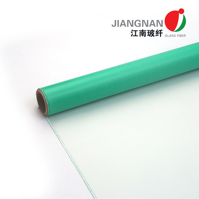 Colorful 0.4mm Silicone Coating Untuk Fire Protective Barrier Kain Tirai Tahan Api