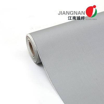 100cm Lebar Kain Fiberglass Dilapisi Silikon Poliuretan PU Dilapisi Kain Fiberglass