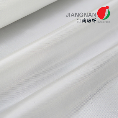 Kain Fiberglass Tenunan Polos Putih dengan Sertifikasi ISO9001 Fiber Glass Fabric
