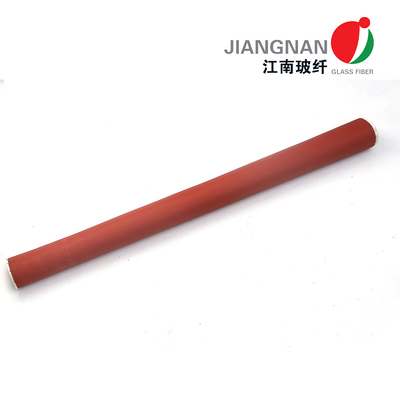 Kain Fiberglass Dilapisi Silikon Tahan Api Tahan Air Tahan Lama