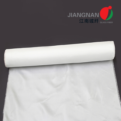 Kain Tenun Fiberglass Dilapisi Silikon / PTFE Untuk Pita Listrik Dan Papan Sirkuit