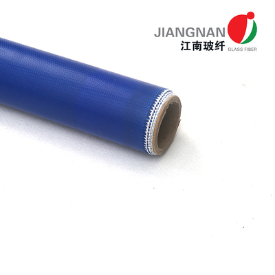 Tirai Api Fiberglass 620GSM Dengan Lapisan 1 Atau 2 Sisi Suhu Kontinyu Hingga 650 Derajat C