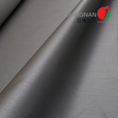Suhu Tinggi 260 Derajat C Dilapisi Kain Fiberglass Dengan Sisipan Stainless Steel Lebar 1