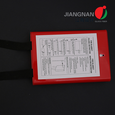 100% Kain Fiberglass Atau Lapisan Silikon Selimut Tahan Api Untuk Kesiapsiagaan Darurat