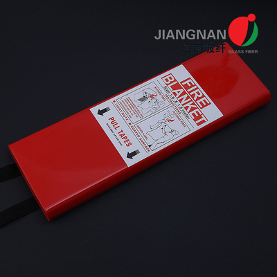 20 Pcs Per Kotak Karton BS EN 1869 2019 Fire Blanket Fire Safety Tahan Api Tas Lembut Atau Kotak Keras