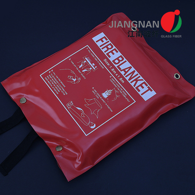 Fiberglass Fire Blanket Soft Bag/Hard Box Perisai Pelindung Untuk Orang Darurat Fire Blanket