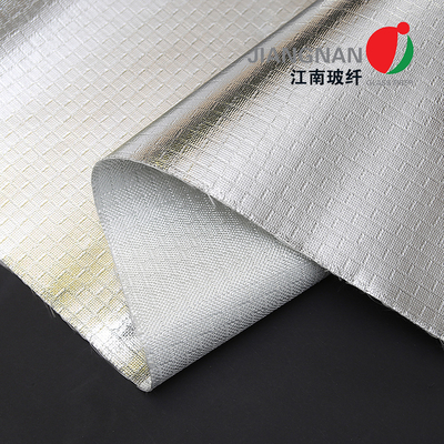 Perhiasan atau layar dengan permukaan halus dan foil aluminium atau film aluminium yang diperkuat dengan aluminium tahan panas