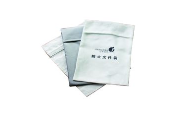 27 * 38CM Produk Perlindungan Keamanan Tas Dokumen Tahan Api Fiberglass 2000F