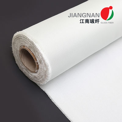3732 0.4mm Cross Twill Weave E Glass 430gsm Kain Fiberglass Tahan Api