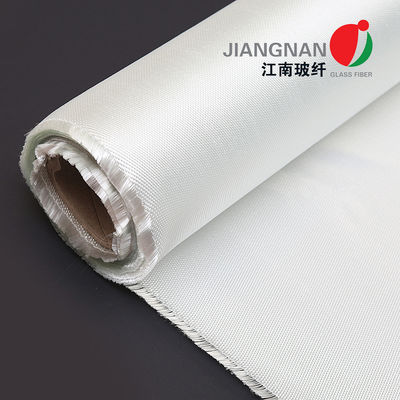 Kain Fiberglass Tahan Panas Satin Weave E Glass 3784 850g Kekuatan Tinggi