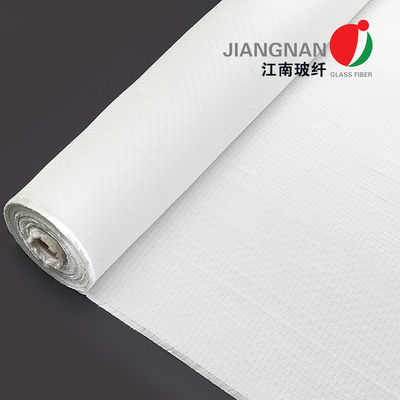 0.6mm FW600 Tenunan Polos Ganda Tahan Api Kain Fiberglass Tahan Suhu Tinggi