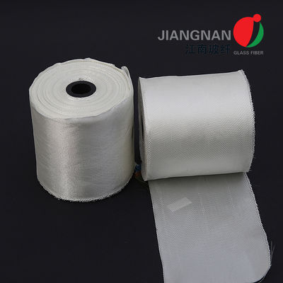Tahan Suhu Tinggi Alkali Free Glass Fiber Tape Insulation Binding Tape
