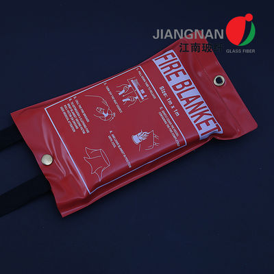 Selimut Api Fiberglass Pemadaman Darurat Darurat 1.2x1.2m