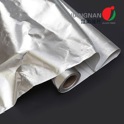 Perlindungan Panas Aluminium Foil Laminated Fiberglass Fabric Untuk Perpipaan Di Luar