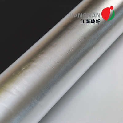 Panas Reflektif Aluminium Foil E Glass Fiberglass Cloth Welding