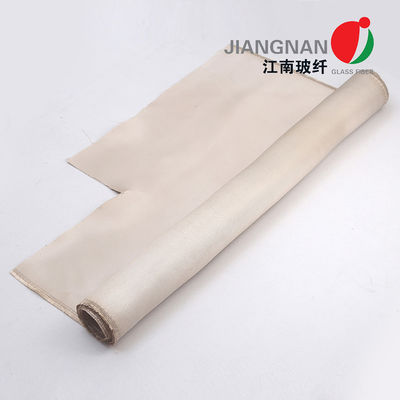 1200g Silca Suhu Tinggi Fiberglass Cloth 12H Satin Untuk Welding Protection Blanket
