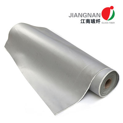 0.45mm 260 Kain Fiberglass Perlindungan Panas Dengan Lem Silikon Satu Sisi