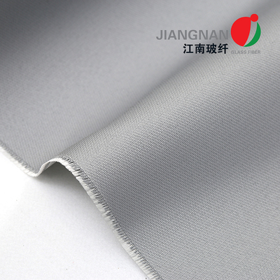 Isolasi Panas Yang Baik Kain Fiberglass Dilapisi Silikon Untuk Industri 4HS 510g