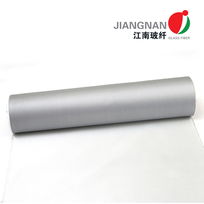 0.5mm Tebal 15Oz Silicone Coated Fiberglass Fabric Untuk Welding Blanket