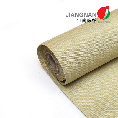 Bahan Packing Vermiculite Coated Fiberglass Cloth, 2025 Fabric Suhu Tinggi