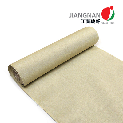 800 ℃ Vermiculite Coated Fiberglass Cloth Cloth 2025 Untuk Perlindungan Pengelasan